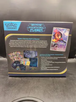 Pokemon TCG IN HAND Phantasmal Flames ETB + Booster Bundle - Sealed - Image 4