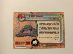 Muk - Pokemon Topps #89 - Non Holo Mint Blue Logo - Image 2