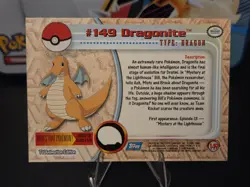 Dragonite 2000 Topps Pokemon TV Animation Edition Series 3 Non Holo #149 - Image 4
