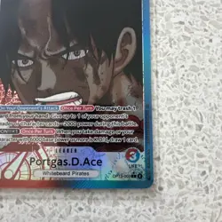 One Piece TCG - Portgas D. Ace Alt Art Leader - OP13-002 Carrying on His Will - Image 5