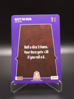Nasty Or Nada 2025 Bo Jackson Battle Arena Alpha Update Play Card #PL-64 - Image 1