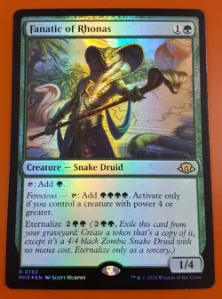 1x Fanatic of Rhonas | FOIL | Modern Horizons 3 | MTG Magic Cards - Image 1