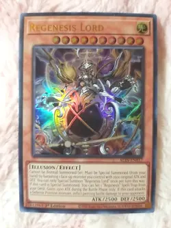 YU-GI-OH! Regenesis Lord ALIN-EN017 Ultra Rare 1st Edition Alliance Insight Card - Image 1