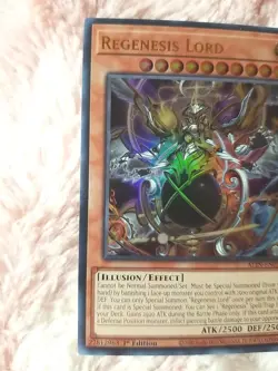 YU-GI-OH! Regenesis Lord ALIN-EN017 Ultra Rare 1st Edition Alliance Insight Card - Image 2