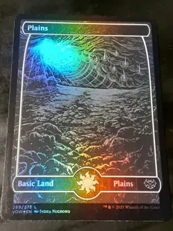 Plains 269 FOIL ,Innistrad Crimson Vow , Near Mint ,MTG,FREE SHIPPING - Image 2