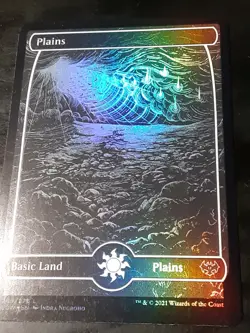 Plains 269 FOIL ,Innistrad Crimson Vow , Near Mint ,MTG,FREE SHIPPING - Image 3