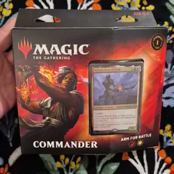 MTG: Commander Legends Deck – Arm for Battle – Wyleth, Soul of Steel – Sealed - Image 1