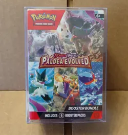 Pokemon Scarlet & Violet Paldea Evolved 6-Pack Booster Bundle + Protector - Image 1