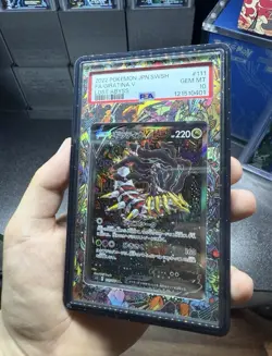 Giratina v 111/100 SR Alt Art Lost Abyss Japanese Pokemon Card PSA 10 Gem Mint - Image 2