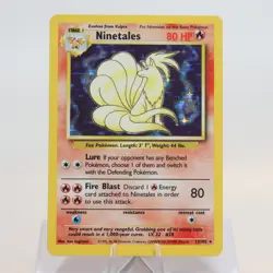 Pokemon TCG - Ninetales 12/102 Base Set Holo Rare WOTC - EXC/NM - Image 2