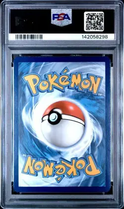 2023 POKEMON PAL EN-PALDEA EVOLVED ILLUSTRATION RARE #221 PALDEAN WOOPER PSA 8 - Image 2