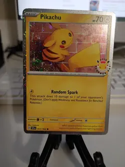 Pikachu Pokemon Day 2026 051/162 - 30th Anniversary Promo - Pokemon TCG - Image 1
