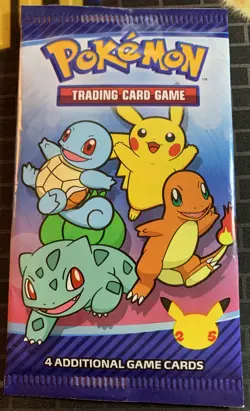 2021 Pokemon 25th anniversary McDonald’s Booster Pack In hand shipping now! - Image 1
