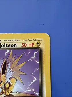 Pokemon Team Rocket - Dark Jolteon 38/82 Regular - Uncommon - Vintage - MP/HP - Image 3