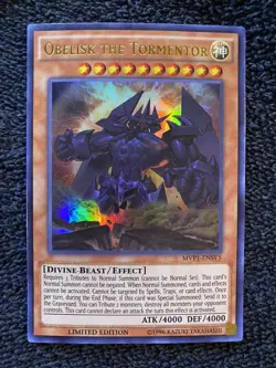 ( OBELISK THE TORMENTOR ) - Ultra Rare - MVP1-ENSV5 - Limited Edition - Yu-Gi-Oh - Image 1