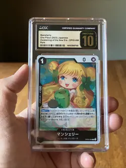One Piece Card Game Mansherry OP05-088 R Awakening of the New Era Graded CGC 10 - Image 3