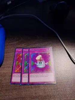 3x Yugioh Card Toon Mask DRL2-EN028 SECRET RARE 1st Ed. - NM - Image 1