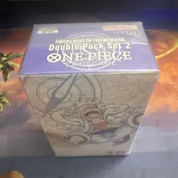 Bandai One Piece Card Game Awakening of The New Era Double Pack Set 2 Box - Image 1