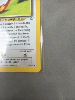 Delibird - 5/64 - Pokemon Neo Revelation Unlimited Holo Rare Card WOTC HP/MP - Image 5