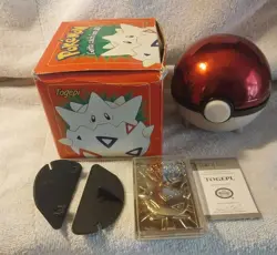 1999 POKEMON TOGEPI 23K GOLD PLATED CARD RED BOX NINTENDO LIMITED EDITION - Image 1