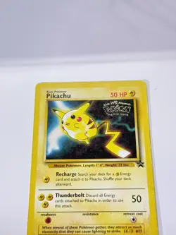 Pikachu #25 Promo 4 Pokemon The First Movie Promo Card MP-HP #B - Image 5