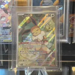 Pokemon Eevee TCG Scarlet & Violet Black Star Promo Card 173 Prismatic NM - Image 1