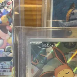 Pokemon Eevee TCG Scarlet & Violet Black Star Promo Card 173 Prismatic NM - Image 2