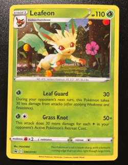 Leafeon SWSH191 SWSH: Sword & Shield Promo Cards Holo - Image 1
