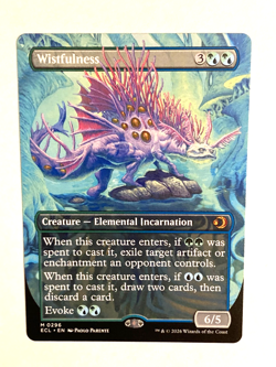 MTG - Wistfulness (Borderless) / Lorwyn Eclipsed / Regular / NM - Image 1