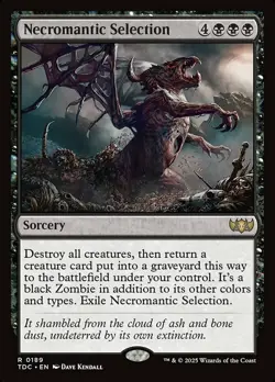 4x Necromantic Selection ~ Near Mint Commander: Tarkir: Dragonstorm MTG Magic x4 - Image 1