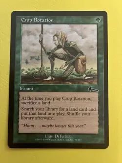 Crop Rotation Urza's Legacy Regular 98/143 Magic the Gathering MTG - Image 1