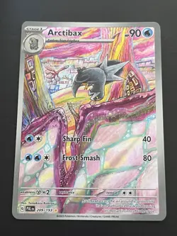 Arctibax 209/193 Illustration Rare Pokemon Card – Paldea Evolved – NM - Image 3