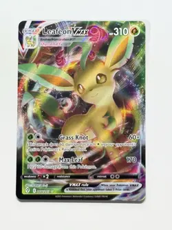 Leafeon Vmax 008/203 Full Art Holo Pokemon Evolving Skies English Near Mint - Image 1