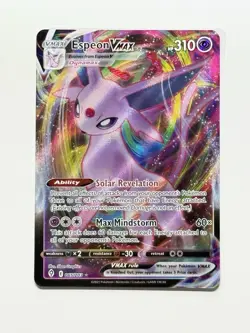 Espeon Vmax 065/203 Full Art Holo Pokemon Evolving Skies English Near Mint - Image 3