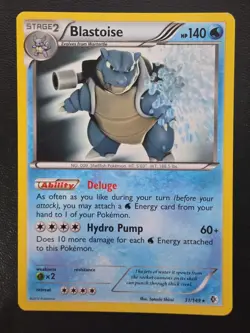 Minty Pokemon TCG Blastoise Boundaries Crossed 31/149 NM - Image 1