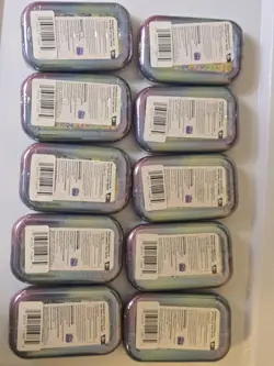 Pokemon TCG Prismatic Evolutions Mini Tins - Lot Of 10 Factory Sealed Tins - Image 2