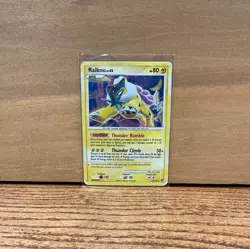 Raikou(Cracked Ice Holo) Pokemon Diamond Pearl Secret Wonders - Image 1