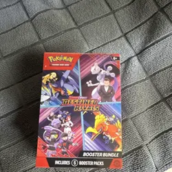 Pokemon Scarlet & Violet Destined Rivals Booster Bundle, 6 Booster Packs - Image 1