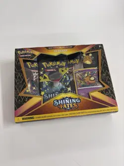 Pokemon TCG: Shining Fates Mad Party Pin Collections Box - Dedenne 820650808685 - Image 1