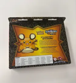 Pokemon TCG: Shining Fates Mad Party Pin Collections Box - Dedenne 820650808685 - Image 2