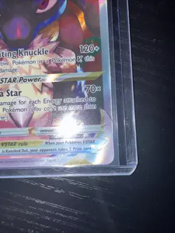 Pokemon TCG Lucario VSTAR #SWSH291 Black Star Promo, Crown Zenith - Image 3