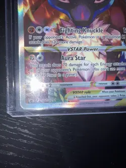 Pokemon TCG Lucario VSTAR #SWSH291 Black Star Promo, Crown Zenith - Image 4