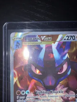 Pokemon TCG Lucario VSTAR #SWSH291 Black Star Promo, Crown Zenith - Image 5