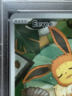 Pokemon 2025 SVP EN-SV Prismatic Evolutions ETB Promo #173 Eevee PSA 10 Gem Mint - Image 3