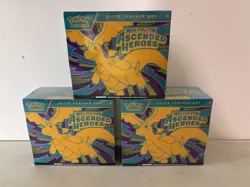 Lot of 3 Pokemon TCG Ascended Heroes ETB Sealed - Same Day Fast Ship - Image 1