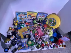 Nintendo, Pokemon Lot, Plushes, Games, Figurines, Booklets, Keychains, DVDs,Etc - Image 3