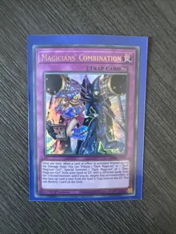 Yugioh Magicians' Combination LED6-EN005 Ultra Rare Holofoil 1st Edition - Image 1