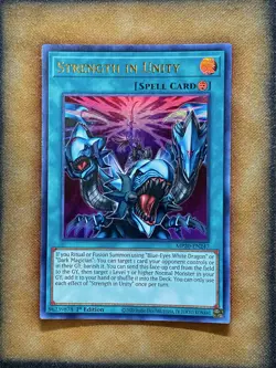 Yugioh Strength in Unity MP20-EN247 Ultra Rare 1st Ed LP - Image 1