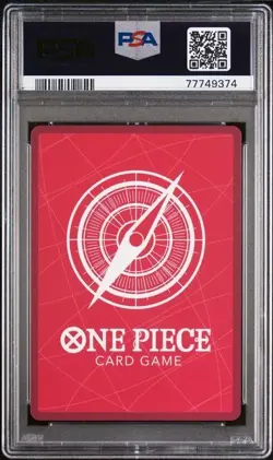 2022 ONE PIECE OP01-ROMANCE DAWN #001 RORONOA ZORO ALTERNATE ART LEADER PSA 10 - Image 2