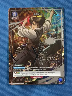 Union Arena - Attack On Titan Levi UE10BT/AOT-1-009 R* Parallel - Image 1